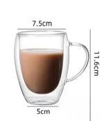 Load image into Gallery viewer, Double Wall Premium Quality Glass Cup
