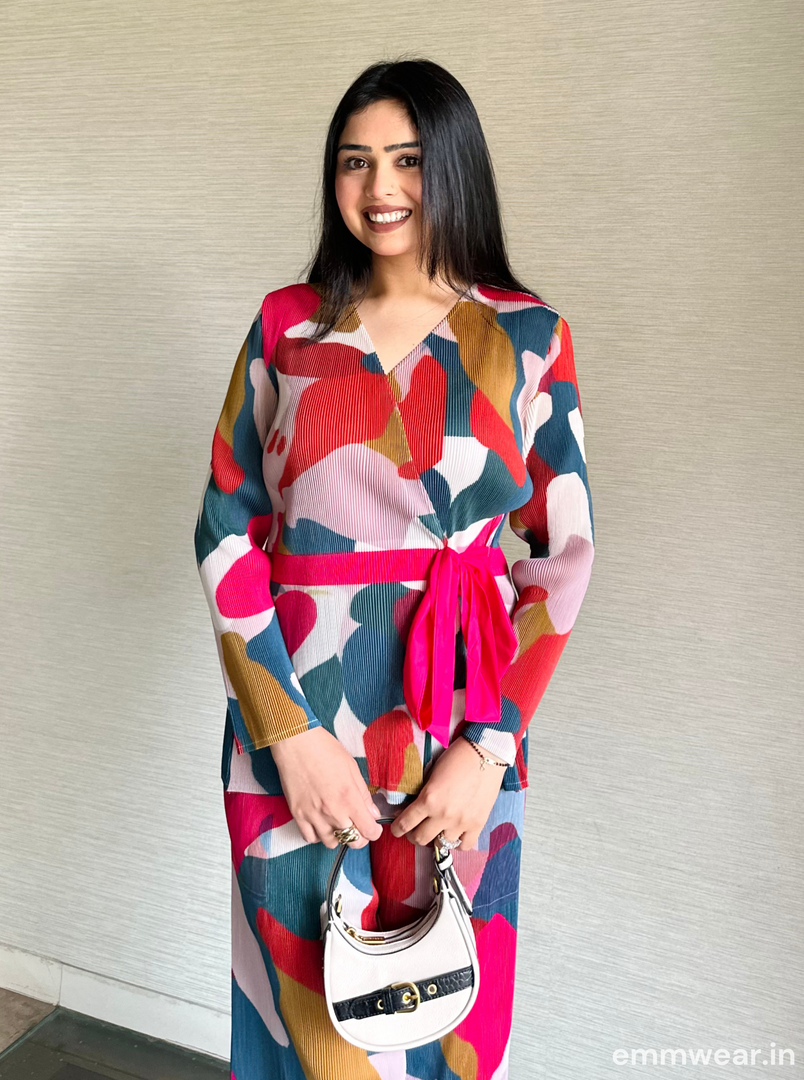 Electric Bloom Co-ord Set
