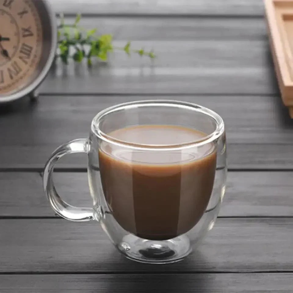 Double Wall Premium Quality Glass Cup