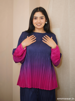 Load image into Gallery viewer, Wild Purple Ombre Co-Ord Set
