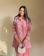 Load image into Gallery viewer, Flamingo Pink Co-ord Set
