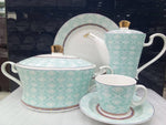 Load image into Gallery viewer, Dinner set 61 PCs bone china microwave safe
