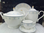Load image into Gallery viewer, Dinner set 61 PCs bone china microwave safe
